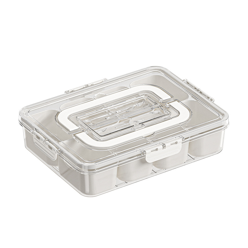 Square handle storage container
